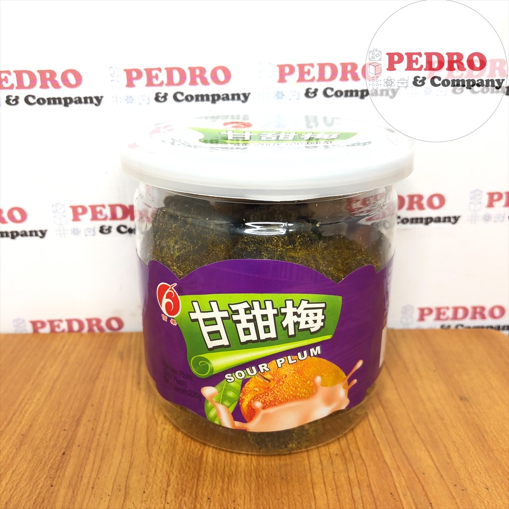 

Bai guo manisan sour plum 220 gram - dried plum fruit baiguo
