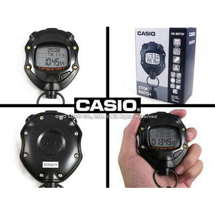 Stopwatch Casio / Pengukur Waktu Casio HS80TW Original 100% Casio