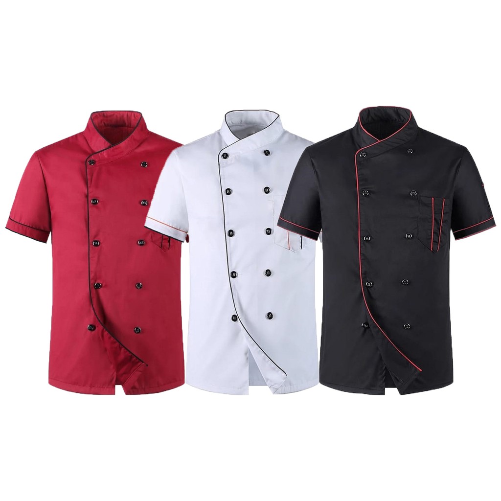 Baju Koki Kemeja Kerja Pria Lengan Pendek