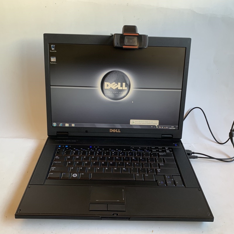 Laptop Dell Core 2 Duo - Ram 2gb hdd 160gb - Laptop UNBK-Latitud E5500 Camera