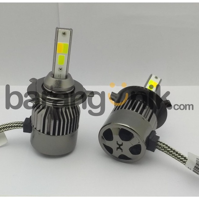 LAMPU MOBIL LED HB4 ECO9 30W X9 3WARNA