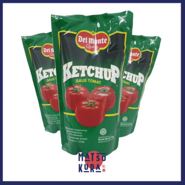 Jual SAUS TOMAT / SAUS TOMAT DELMONTE / DELMONTE KETCHUP 1 KG | Shopee ...