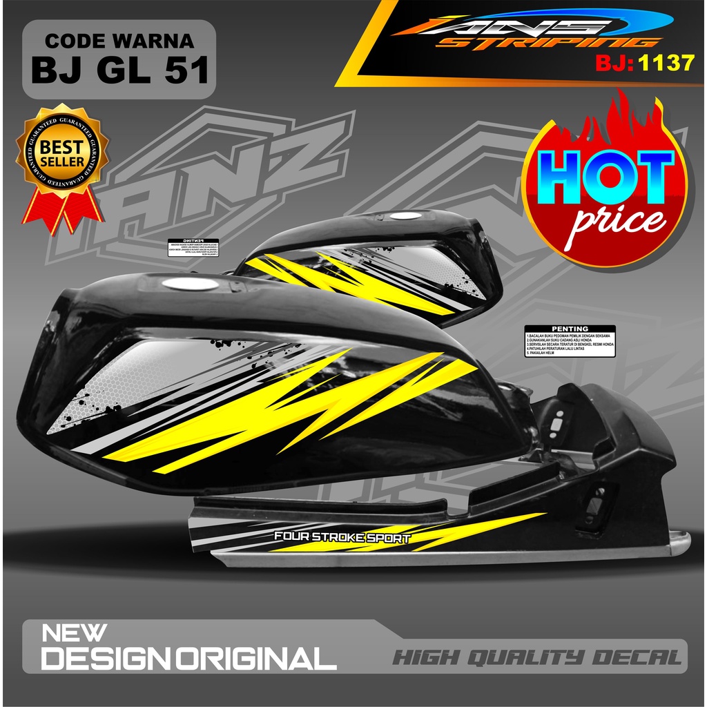 STRIPING STICKER VARIASI GL / STIKER GL MAX / STRIPING GL PRO57679987