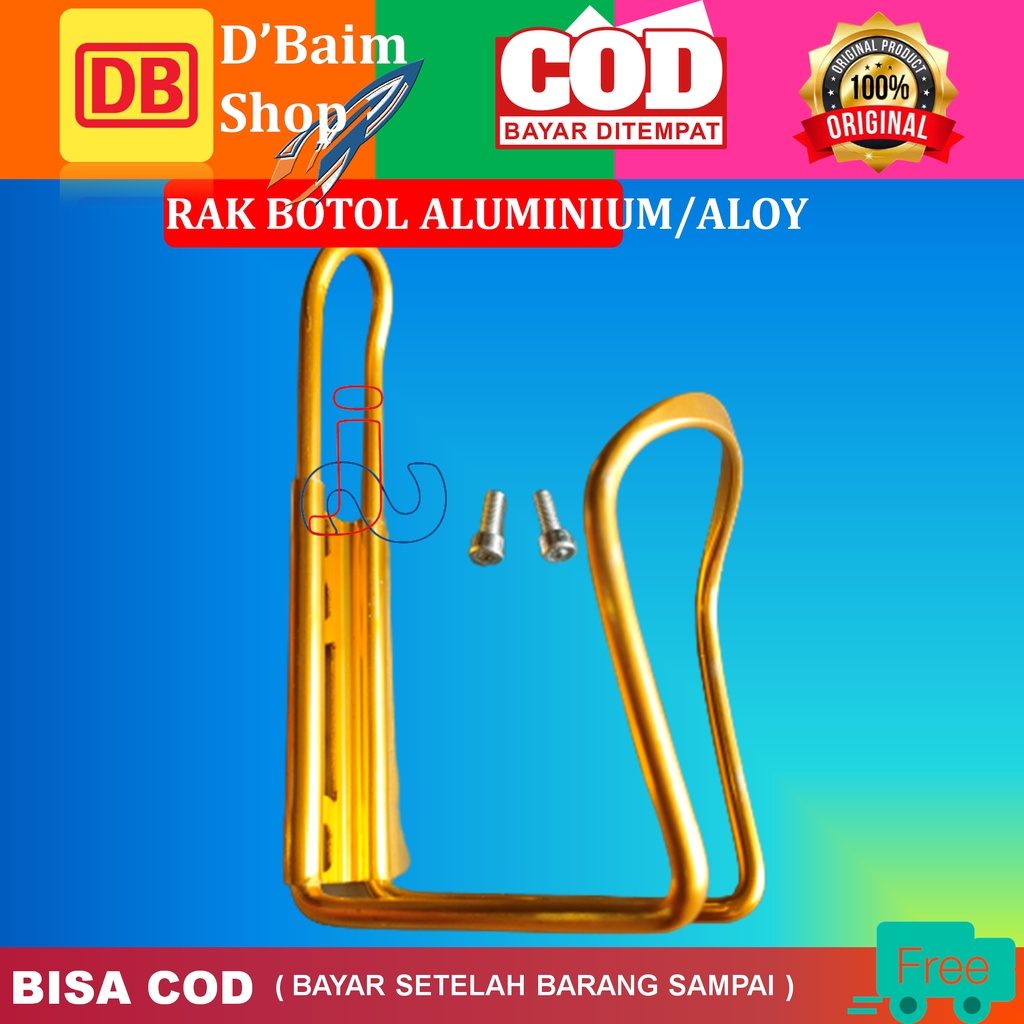 Rak Botol Sepeda Aluminium Aloy Berkualitas