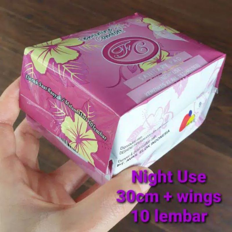 AVAIL PEMBALUT HERBAL NIGHT USE - AVAIL MERAH 1pcs