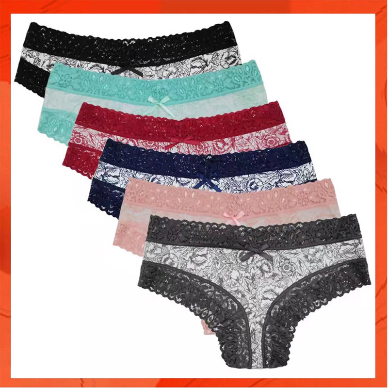Celana Dalam Wanita Katun Premium Quality Renda Halus Grosir CD Wanita Fashion