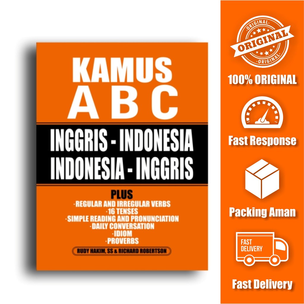 Buku Kamus ABC Inggris - Indonesia, Indoneisa -  Inggris