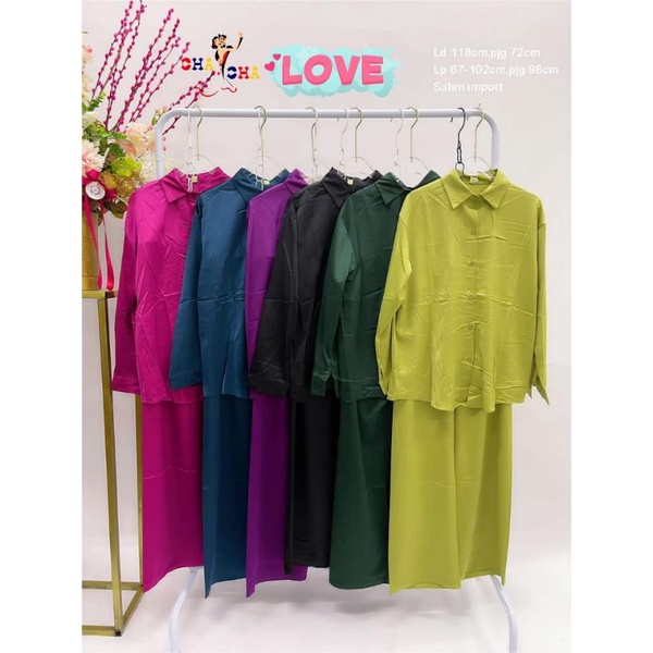 CHASHOP -SETCEL IMPORT PREMIUM / SETCEL SATIN  / SETCEL POLOS / SETCEL WANITA