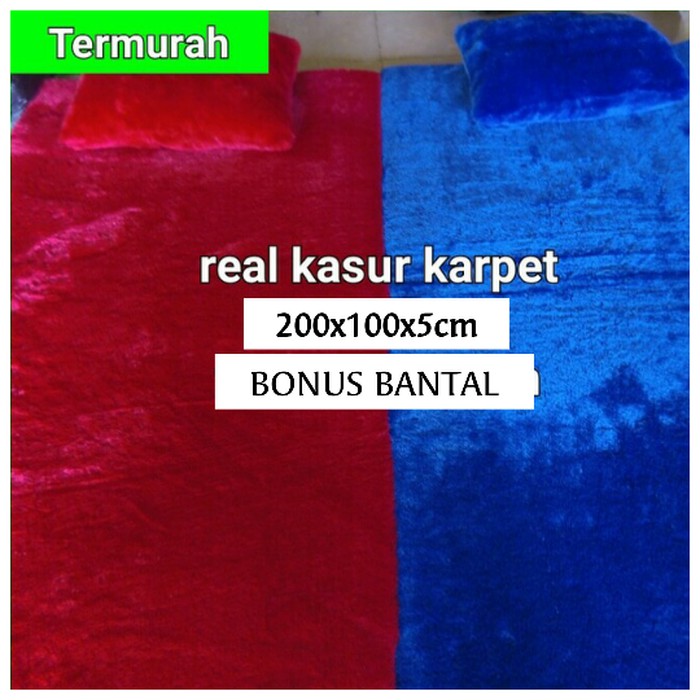 kasur karpet bulu isi busa