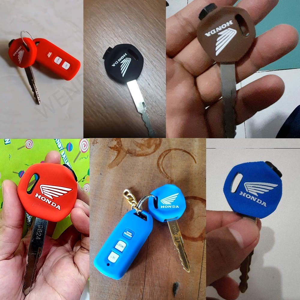 Silicone Key Cover Scoopy Vario 125 Kotak Kunci Untuk Honda Motorcycle