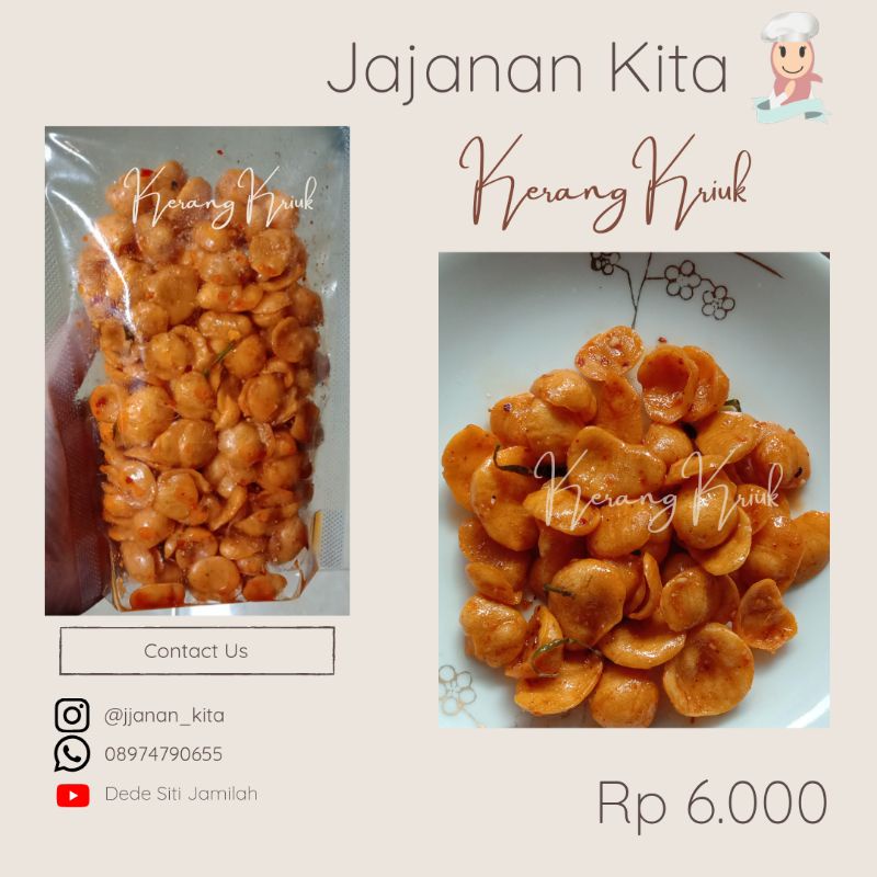 

KERUPUK KERANG KRIUK BEST SELLER TERMURAH