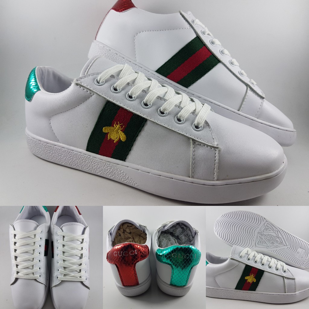 red and green gucci sneakers