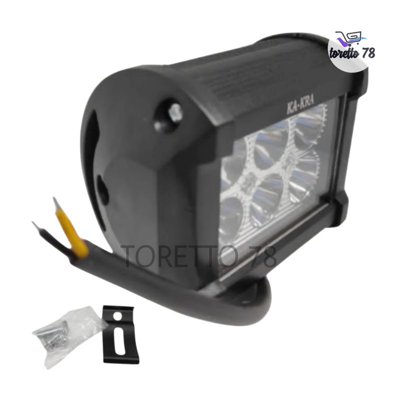 Lampu Tembak Sorot LED Cree 18W 6 Mata LED spot light