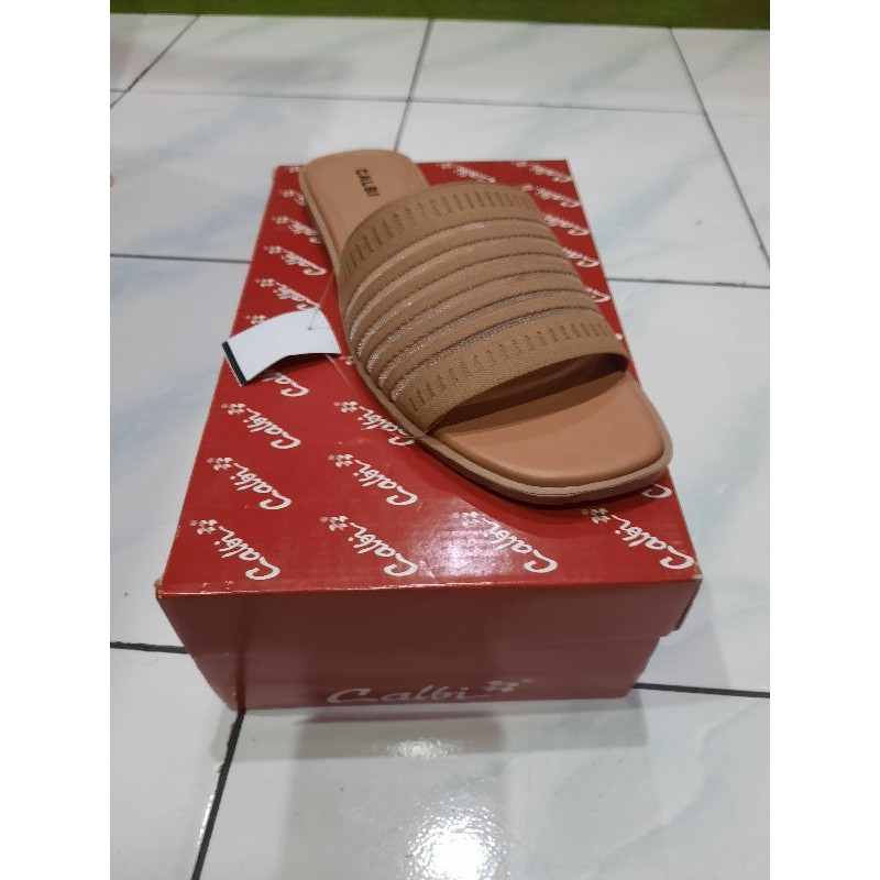 sandal wanita calbi slop