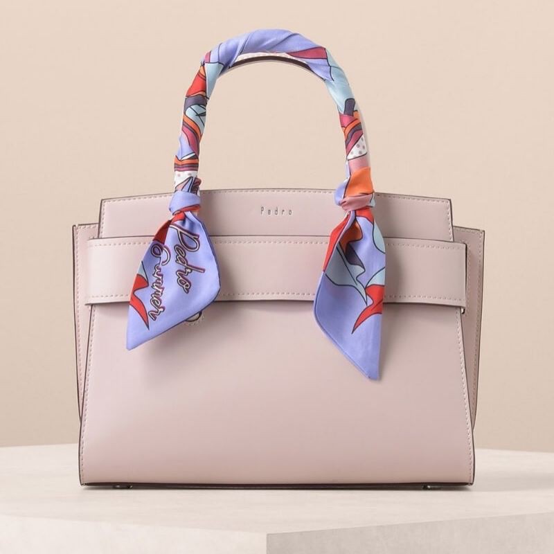 Tas Wanita Pdro Scarf Handle Tote