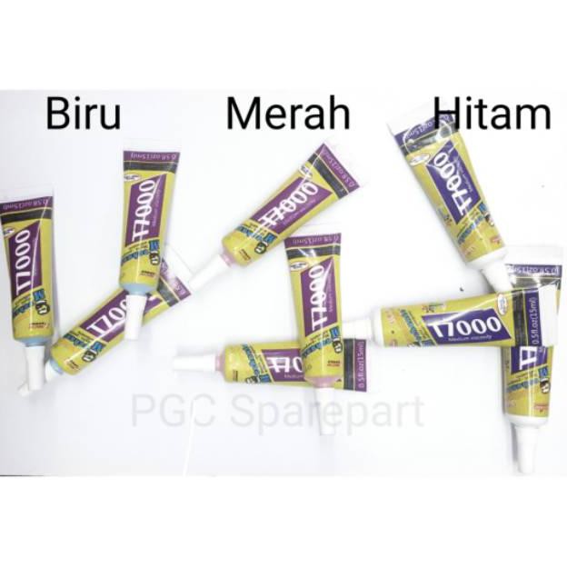 

LEM LCD TOUCHSCREEN ORIGINAL MECHANIC T7000 15ML WARNA BIRU / MERAH