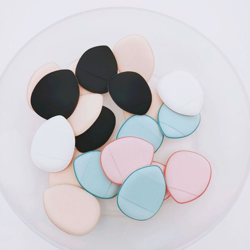 mini finger spons puff mini cushion untuk concealer