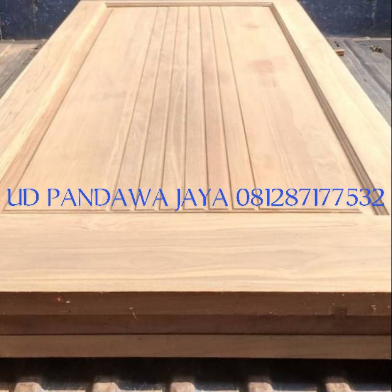 pintu kamar + kusen kayu kamper