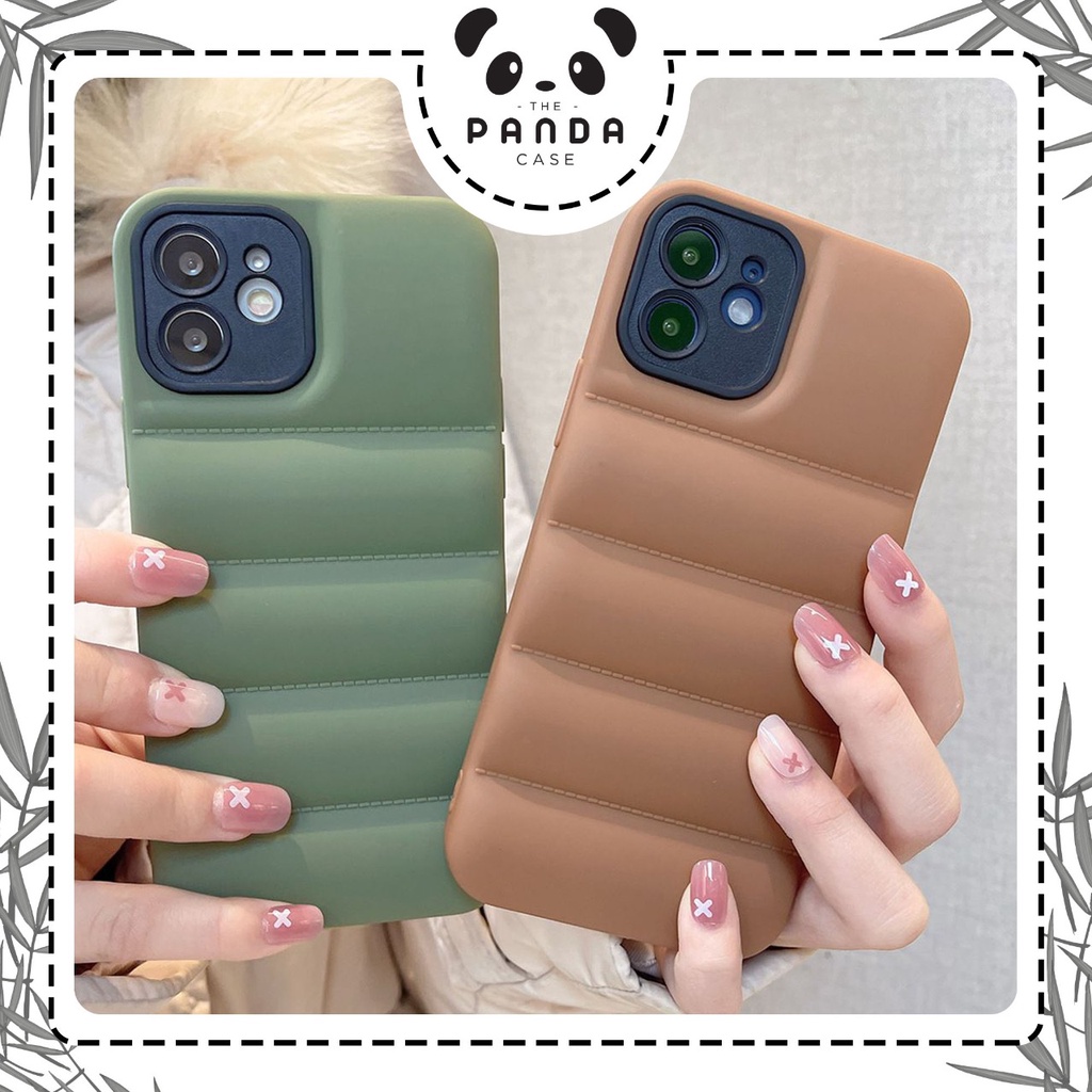 [TPC] (2/2) Puff Case FULL COVER IPHONE 7 8 PLUS X XS MAX XR 11 12 13 PRO MAX DOWN JACKET HP IP029