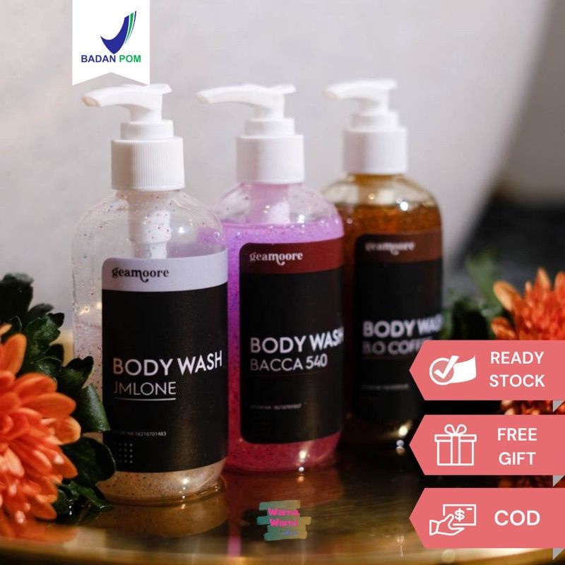 READY Geamoore Body Wash 250ml - Body Wash Geamoore | Sabun Mandi
