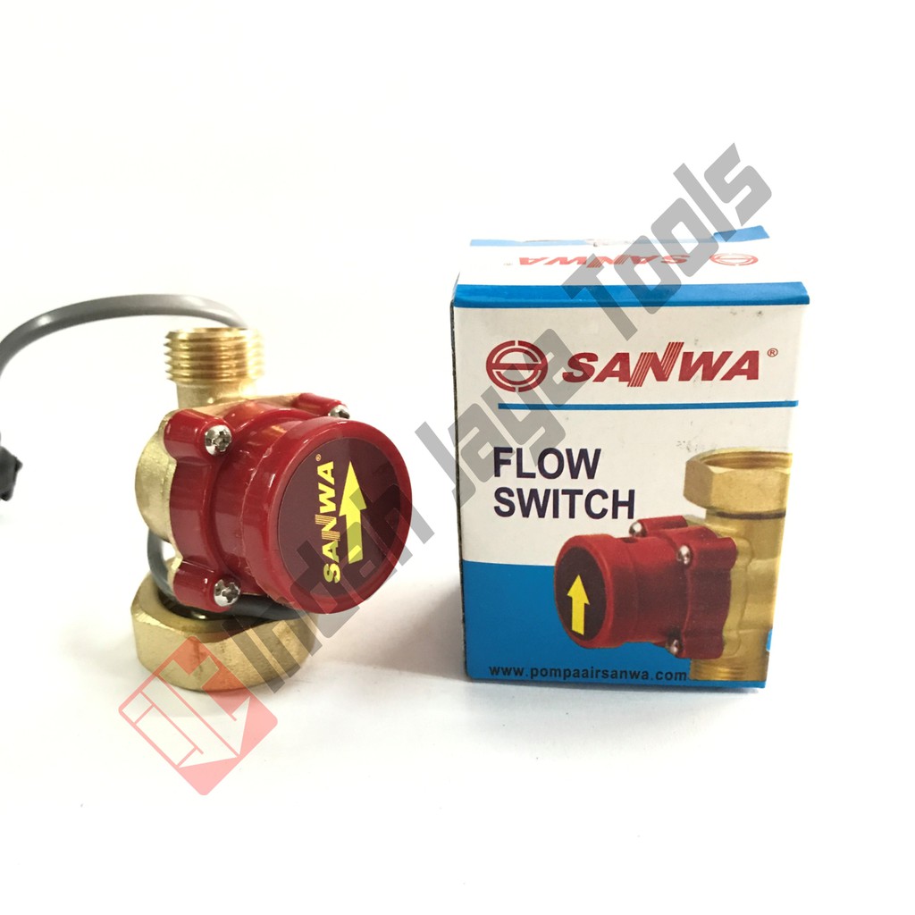 SANWA Flow Switch 1/2 Inch - Otomatis Pompa Air Dorong Booster Pump