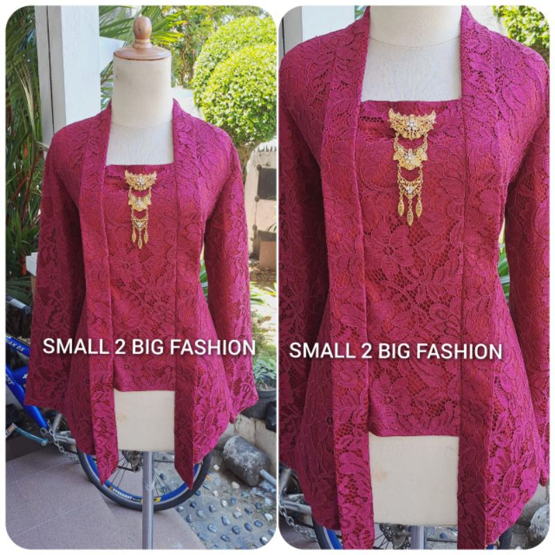 Kebaya modern /kebaya kutubaru / kebaya brukat / kebaya brokat jumbo / kebaya wisuda muslim big size