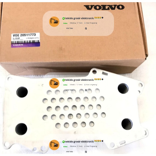 Oil cooler volvo EC210b EC210B OLI COLER VOLVO VOE 20511773