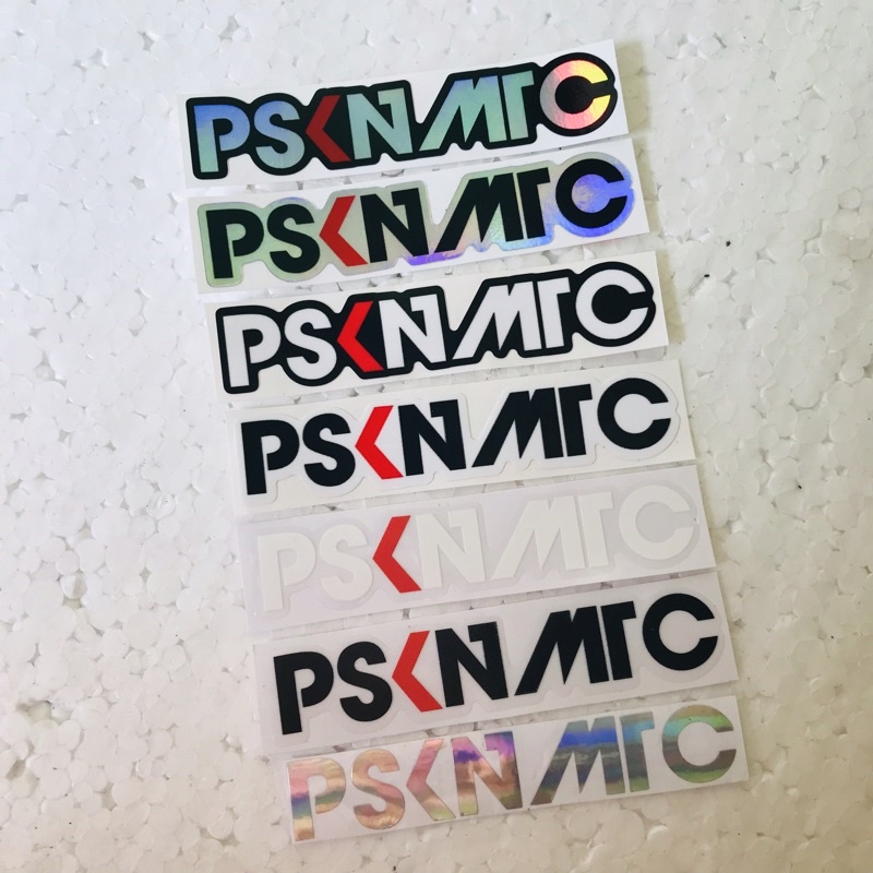 

Sticker PSKNMTC Hologram dan Orajet Laminasi Glossy