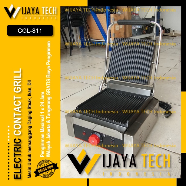 Jual Electric Contact Grill FOMAC CGL811 Mesin Pemanggang Daging Steak