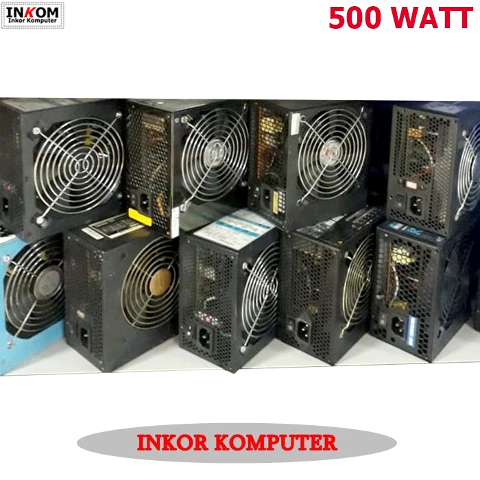 Power Supply PC  PSU KOMPUTER  500Watt  Pure 80+ 80 Plus  MICRONICS