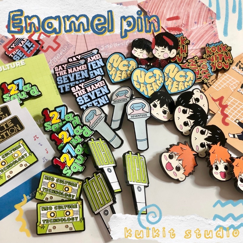 Enamel pin by kulkit (NCT DREAM 127, THE BOYZ, STRAY KIDS)