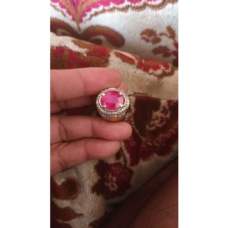 natural Ruby batu Ruby monzambiq