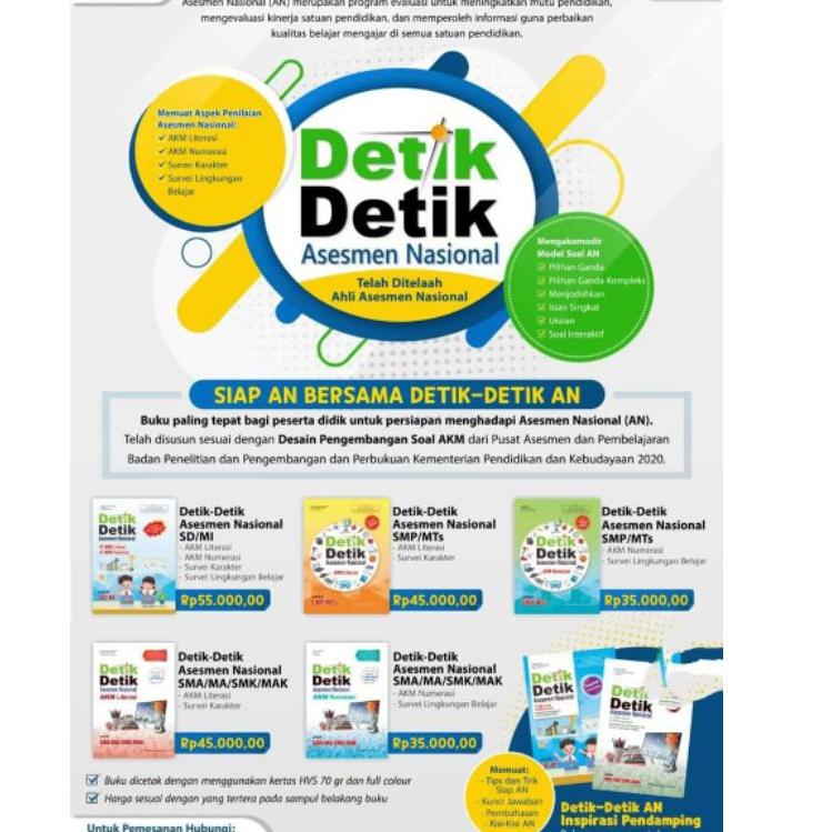JTS.25Au22ᴹ • Detik Detik ANBK 2022 & Asesmen Nasional AKM Intan Pariwara SD / SMP / SMA / SMK 2021 