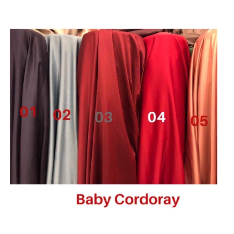 BABY CORDORAY TERMURAH Harga per 1/2 meter