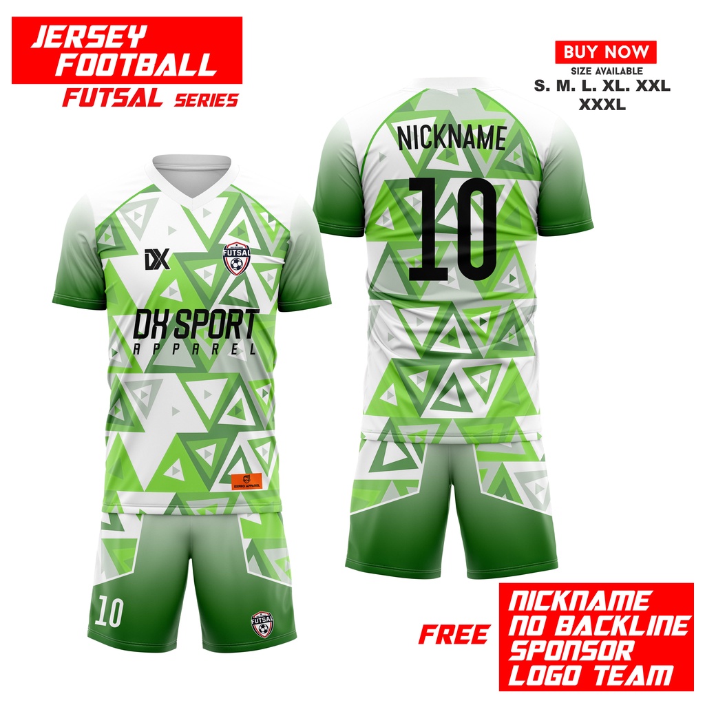 JERSEY BOLA FUTSAL FREE CUSTOM REQUEST NO BACKLINE SERIES XIV