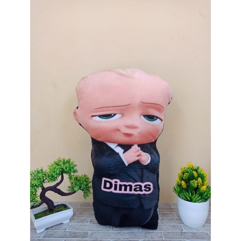 BONEKA BANTAL MAINAN BABYBOSS BABY BOSS FREE NAMA