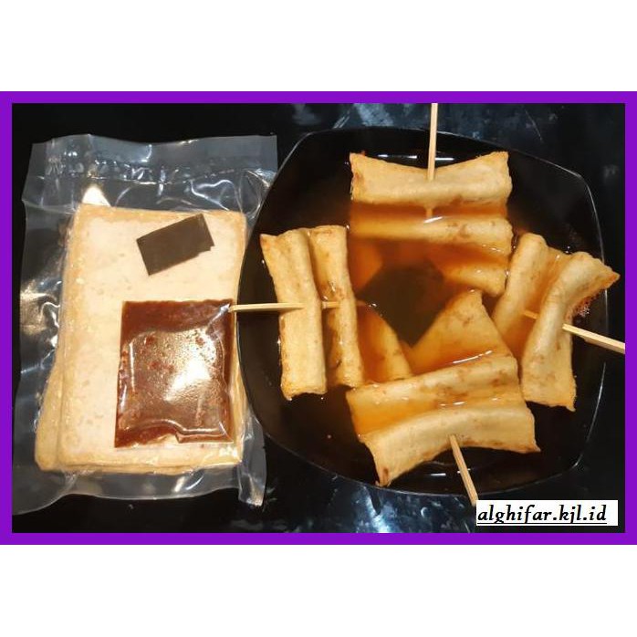 

gnidderdsaus- odeng eomuk rasa spicy dikit 200 gram sets odeng sama saus murah enak -asliiiiii.