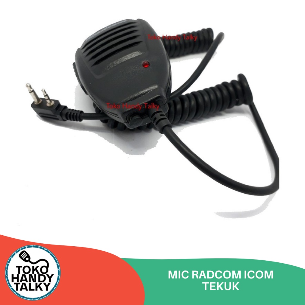 MIC RADCOM ICOM TEKUK NEW