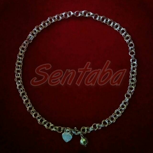 Gelang Kaki Perak Dewasa