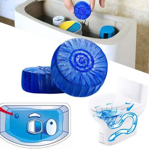 Tablet Biru Pembersih Kloset Penyegar Toilet WC Closet Cleaner 50 Gram