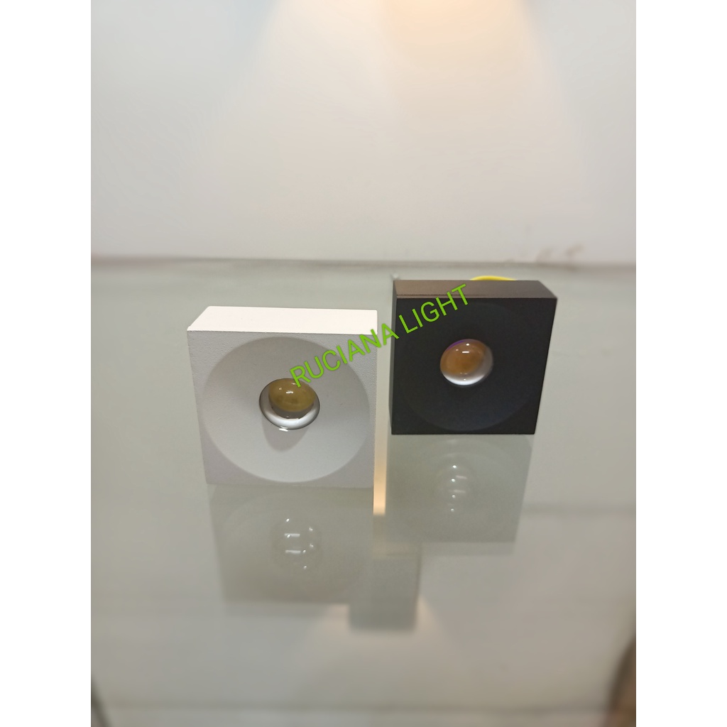 Lampu Downlight Kotak  Cabinet OB 3w 3watt Outbow Lemari