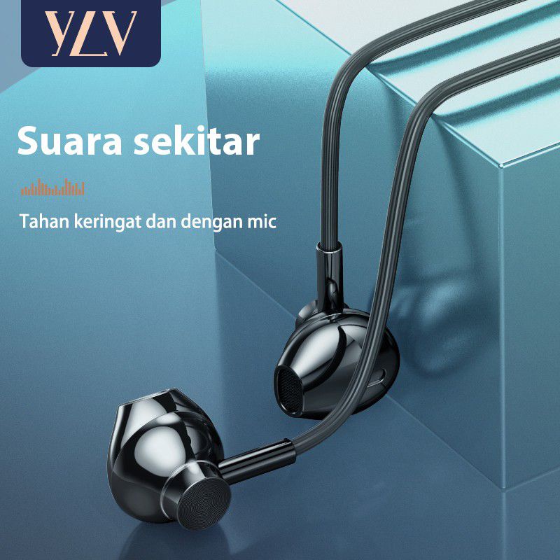 YLV Headset MT57 Earphone with Mic Volume Control In Ear Wired