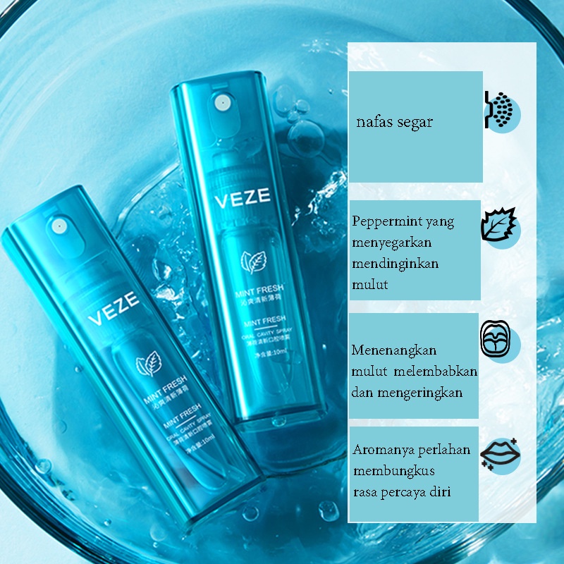 penghilang bau mulut mouth 10ml spray pengharum mulu Menghilangkan bau mulut / cocok untuk kencan / negosiasi kerja