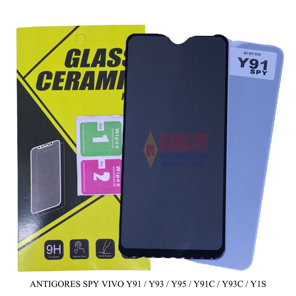 SPY VIVO Y91 / ANTIGORES / TEMPERED GLASS VIVO Y93 / Y95 / Y91C / Y93C / Y1S