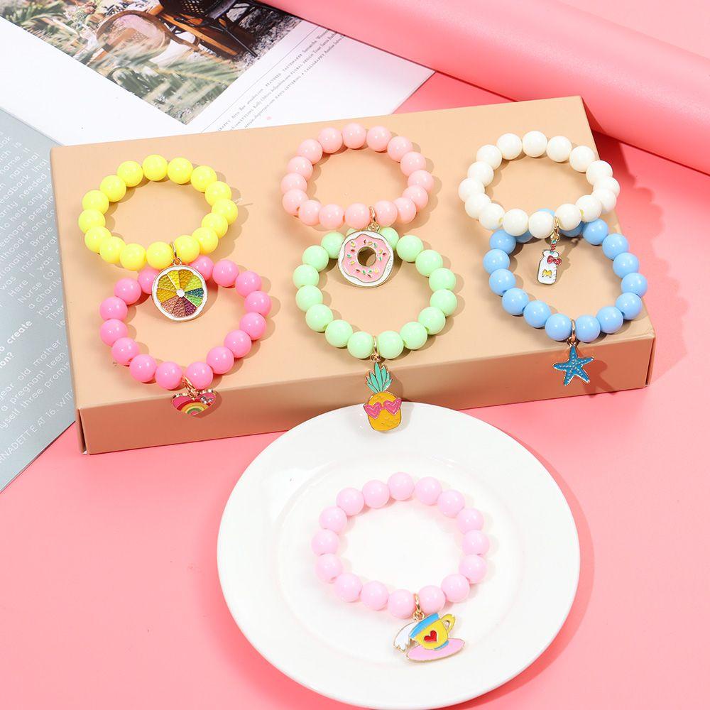 Lily Bead Gelang Populer Desain Pesona Gadis Akrilik