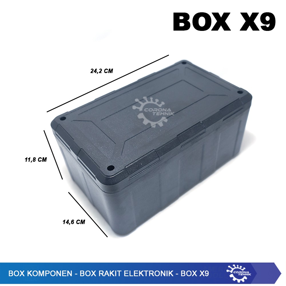 Box X9 - Box Komponen - Box Rakit Elektronik