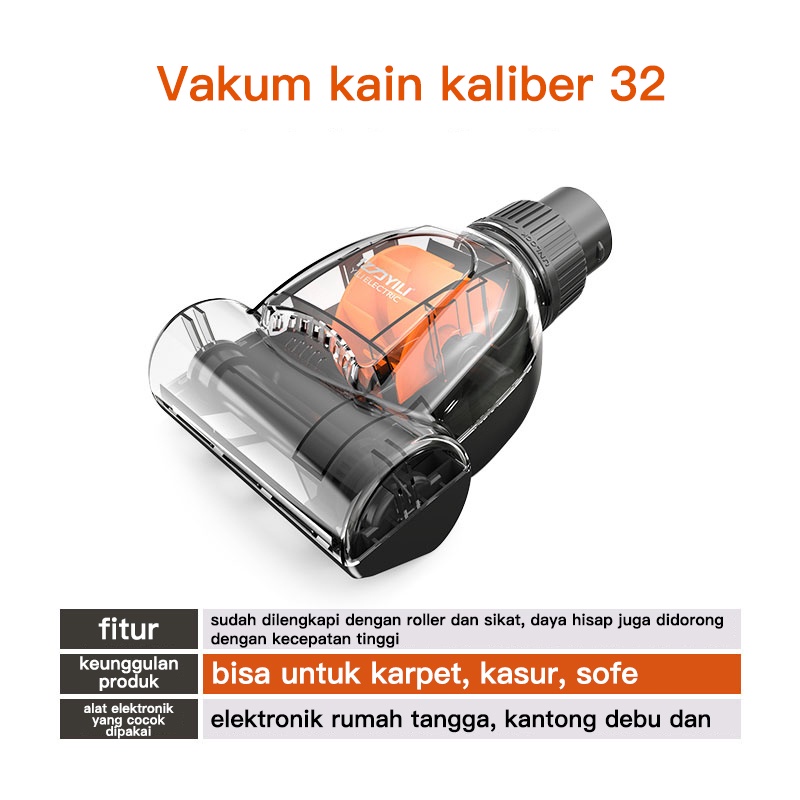 Aksesori Penyedot Debu - (hanya untuk digunakan dengan penyedot debu toko kami)