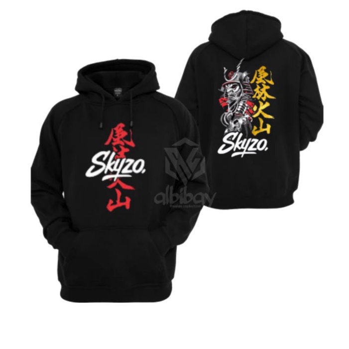 Jaket hoodie Cowok SKYZO BABYGANG