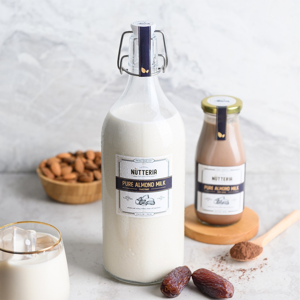 

Pure Almond Milk 1liter - Nutteria Susu Almond