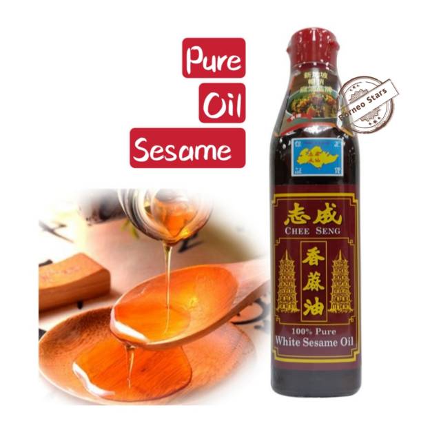 

Pure oil white sesame Minyak wijen putih